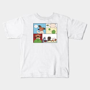 Come Ooonnn Dice - Comic Panel Color Kids T-Shirt